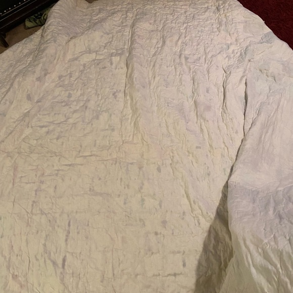 ‘Handmade Square patch quilt, - Picture 2 of 8